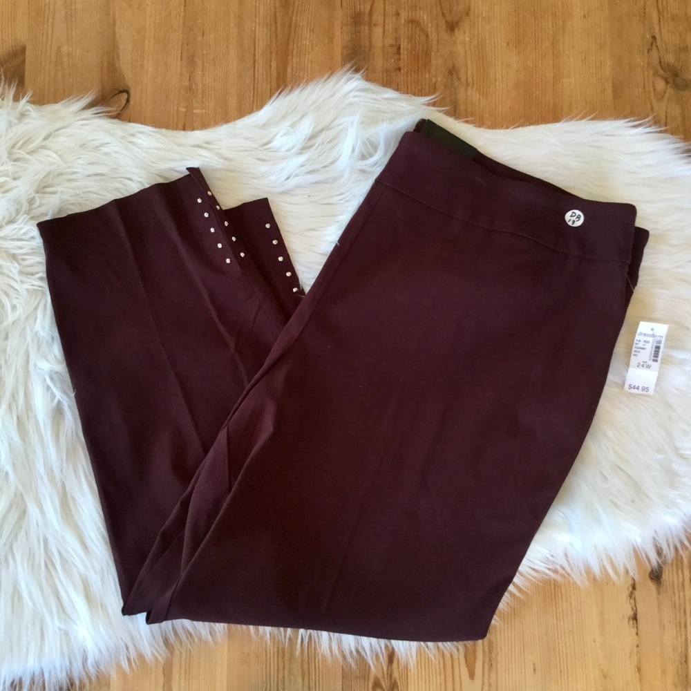 ❌SOLD❌ NWT, Roz & AliAnkle Dress Pants, 24W